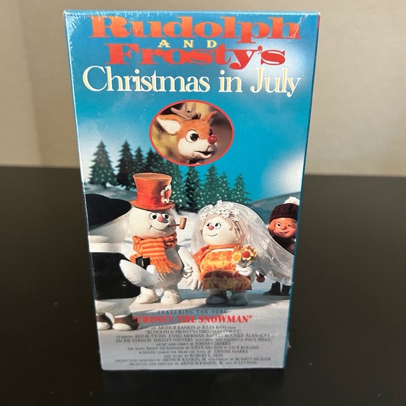 Rudolph and Frosty’s Christmas in July VHS (1979) NWOT - Picture 1 of 3